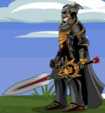 a deathknight from Dragonfable