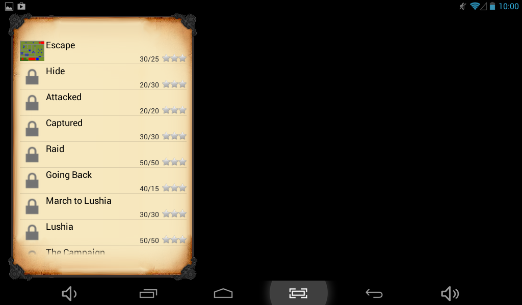 Look at the app window size compared to tab screen